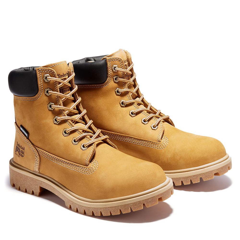 Botas de Trabajo Timberland Mujer Pro® Direct Attach 6\" Soft Toe Marrones - Chile HPD-879260
